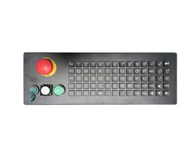 IKB-A70B-TKS黑色全铝左侧带扩展工业键盘