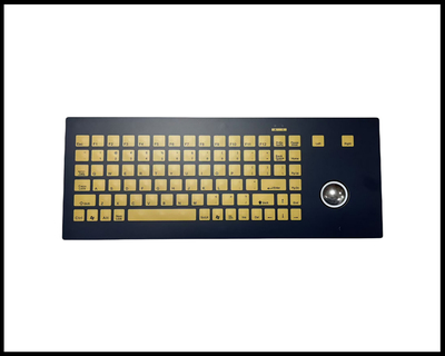 IKB-S86-GB船舶工业键盘带轨迹球